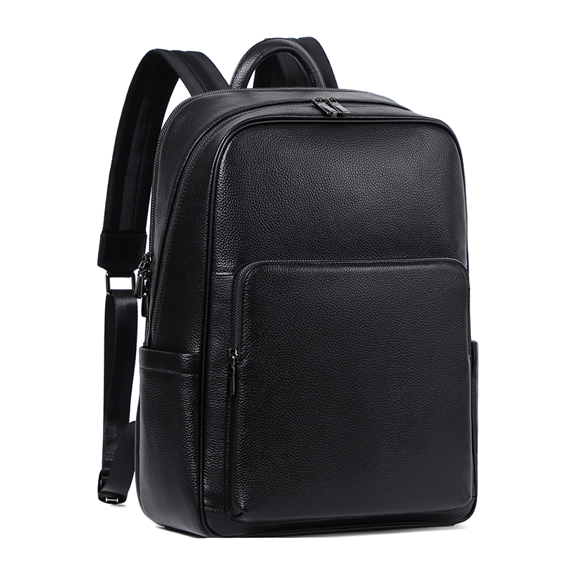 Streetwear Brand Backpack - 100% Cow Genuine Leather Men Backpacks
