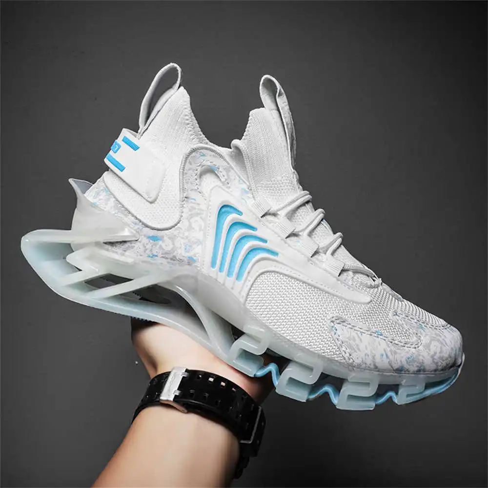 Quality Streetwear Brand - Blue Slipon Long Pink Boots Light