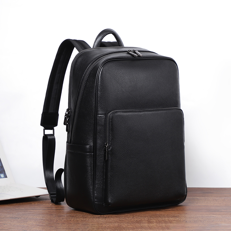 100% Cow Genuine Leather Men B - Streetwear Brand Backpack 评论和价格