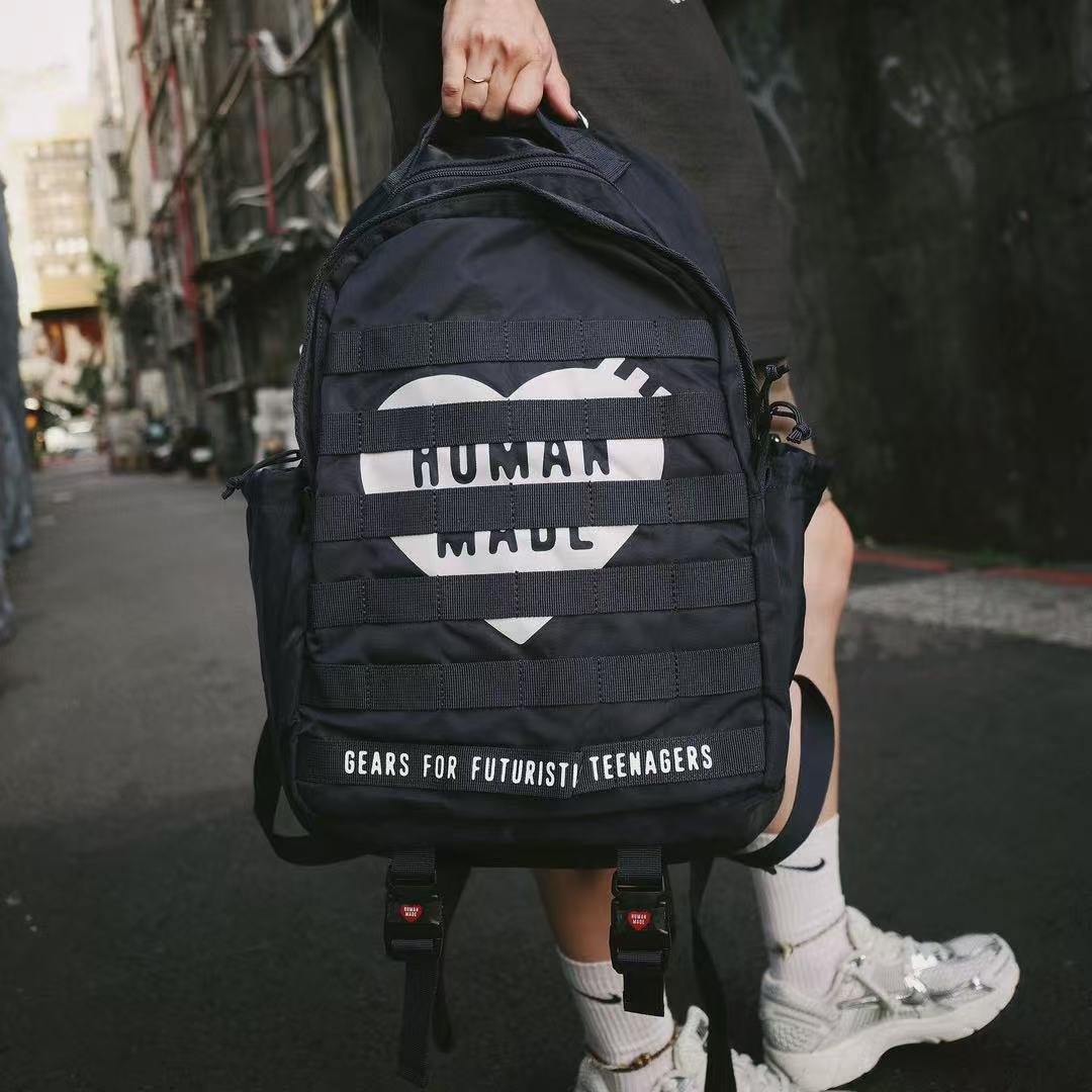 HUMAN MADE Military Backpack T - Streetwear Brand Backpack 评论和价格