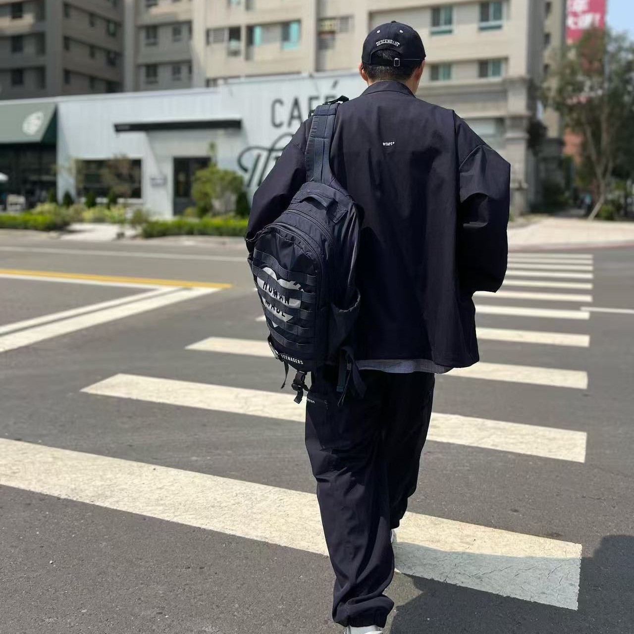 HUMAN MADE Military Backpack T - Streetwear Brand Backpack 评论和价格