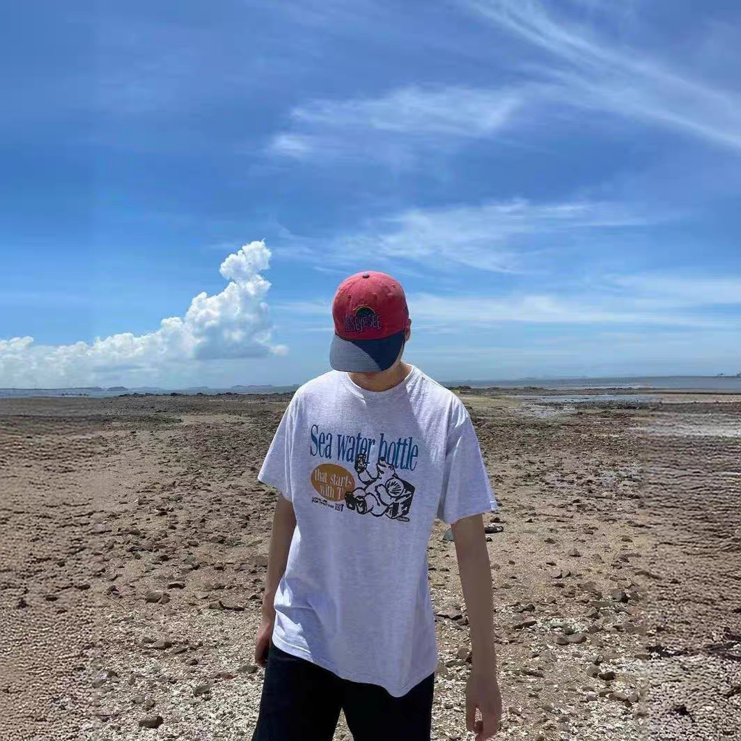 Summer New Loose Polar Bear Pr - Streetwear Brand Label 评论和价格