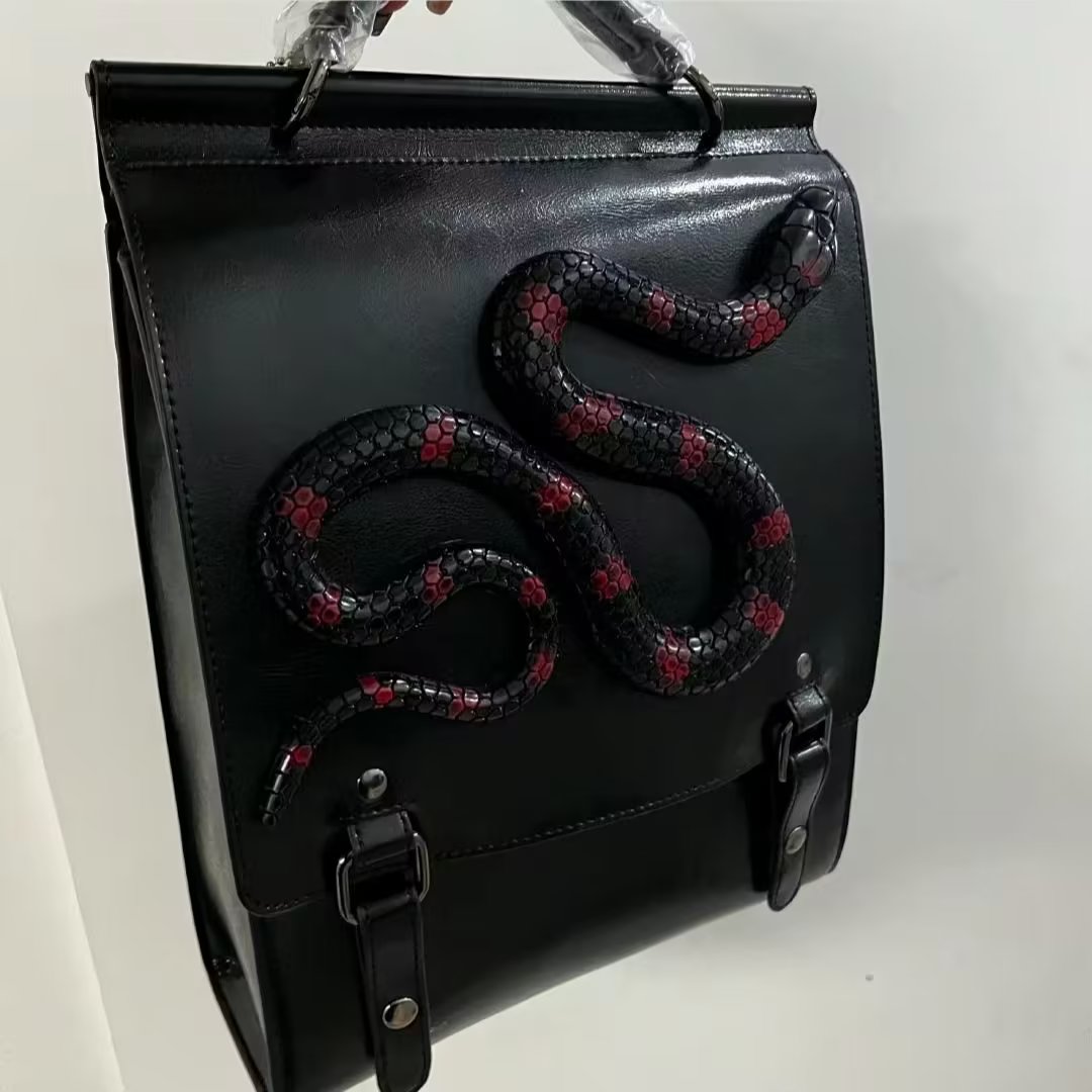 Original Designer Brand Cowhid - Streetwear Brand Backpack 评论和价格