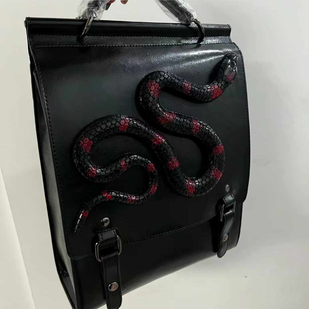 Original Designer Brand Cowhid - Streetwear Brand Backpack 评论和价格