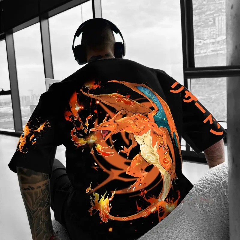 Pokémon Co-branded Print T-shi - Streetwear Brand Trends 评论和价格