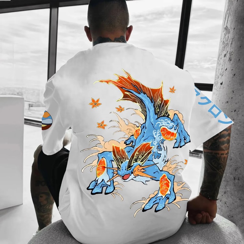 Pokémon Co-branded Print T-shi - Streetwear Brand Trends 评论和价格