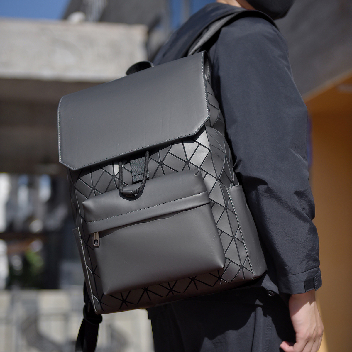 Trendy Brand Backpack Men's Ba - Streetwear Brand Backpack 评论和价格